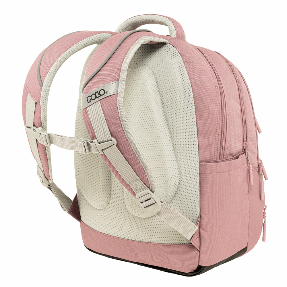 POLO ΣΑΚΙΔΙΟ MULTI POCKET DUSTY PINK/ΣΑΠΙΟ ΜΗΛΟ 901064-3919