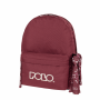 POLO ΣΑΚΙΔΙΟ ORIGINAL DOUBLE SCARF BORDEUX-ICE/ΜΠΟΝΤΟ-ΠΑΓΟΥ 901235-3324