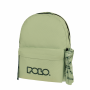 POLO ΣΑΚΙΔΙΟ ORIGINAL DOUBLE SCARF PISTACHIO-DARK GREEN/ΦΙΣΤΙΚΙ-ΣΚΟΥΡΟ ΠΡΑΣΙΝΟ 901235-6963