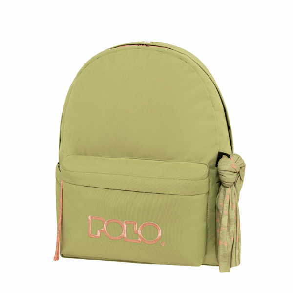 POLO ΣΑΚΙΔΙΟ ORIGINAL SCARF LIGHT GREEN/PINK-ΑΝΟΙΧΤΟ ΠΡΑΣΙΝΟ/ΡΟΖ 901135-6139