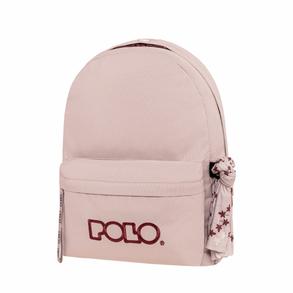 POLO ΣΑΚΙΔΙΟ ORIGINAL SCARF LILAC/CHERRY-ΛΙΛΑ/ΒΥΣΣΙΝΙ 901135-4532