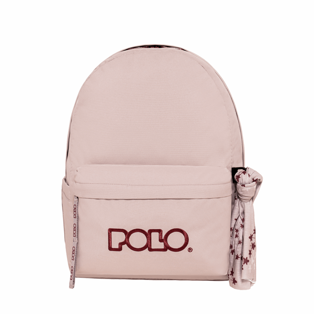 POLO ΣΑΚΙΔΙΟ ORIGINAL SCARF LILAC/CHERRY-ΛΙΛΑ/ΒΥΣΣΙΝΙ 901135-4532