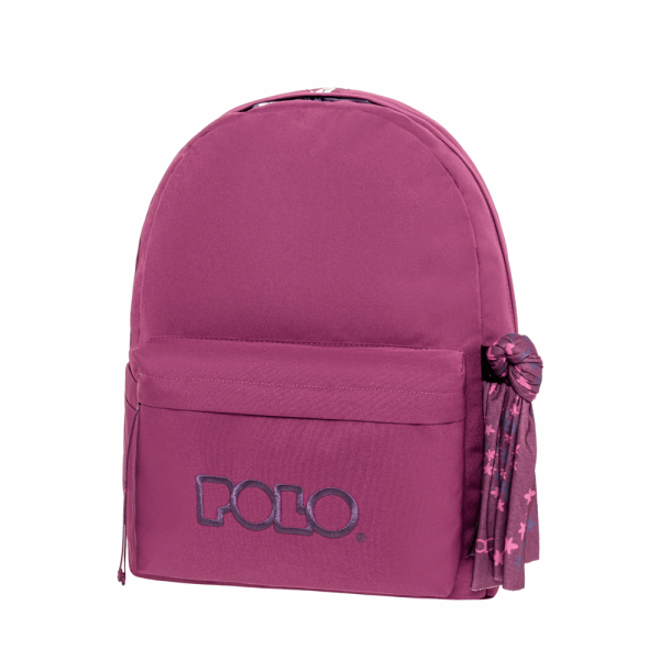 POLO ΣΑΚΙΔΙΟ ORIGINAL SCARF PURPLE/INDIGO-ΜΟΒ/ΛΟΥΛΑΚΙ 901135-4749