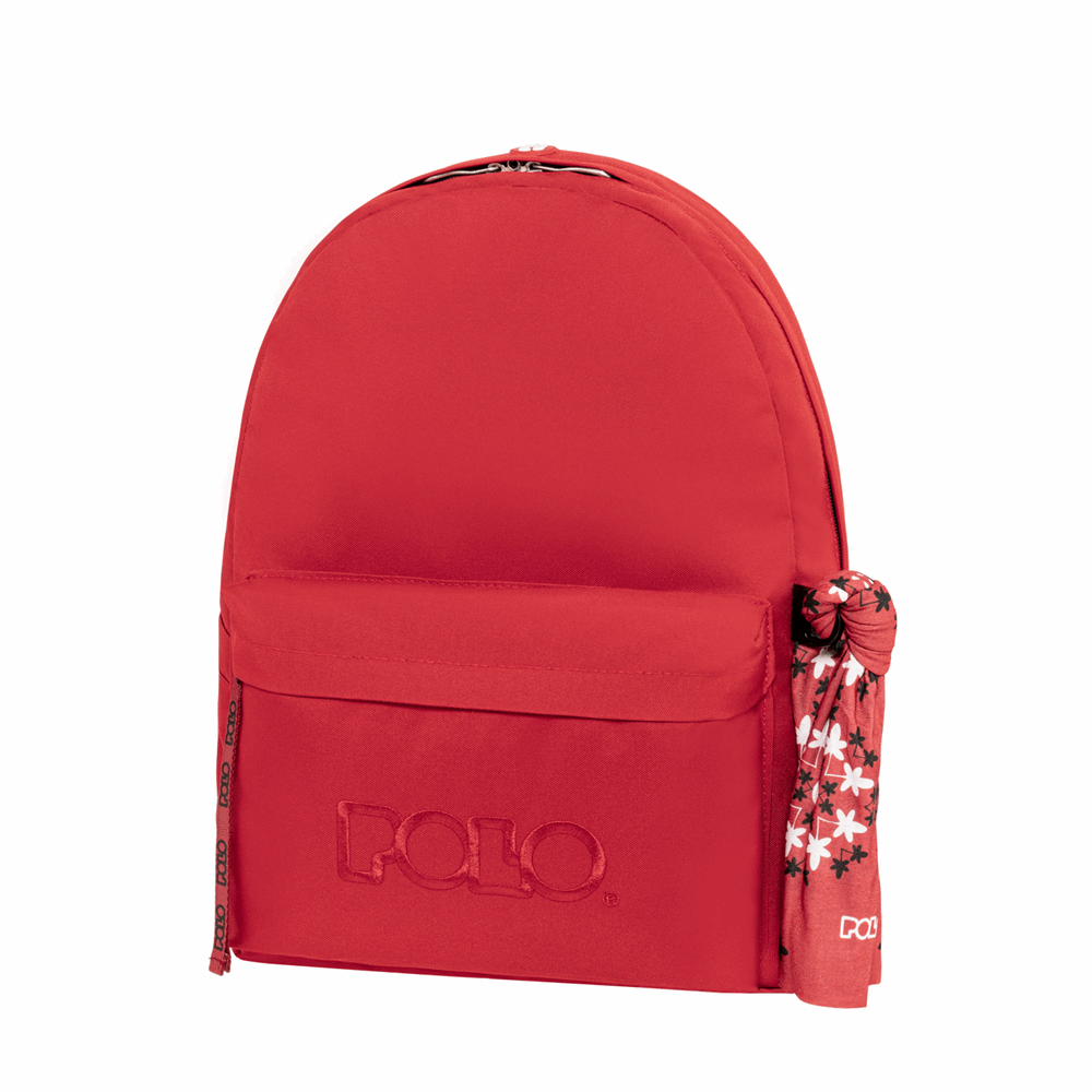 POLO ΣΑΚΙΔΙΟ ORIGINAL SCARF RED-ΚΟΚΚΙΝΟ 901135-3001