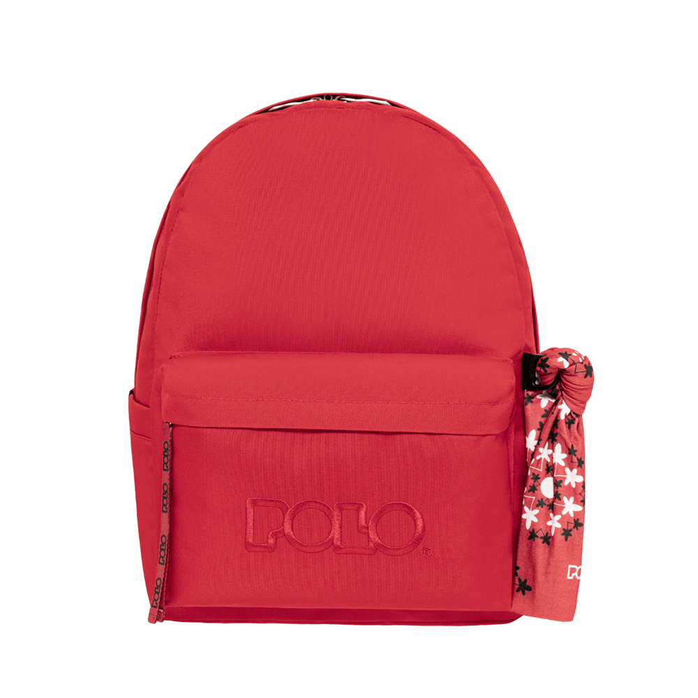 POLO ΣΑΚΙΔΙΟ ORIGINAL SCARF RED-ΚΟΚΚΙΝΟ 901135-3001