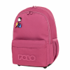 POLO ΣΑΚΙΔΙΟ PINS MAGENTA-ΜΑΤΖΕΝΤΑ 901059-4300
