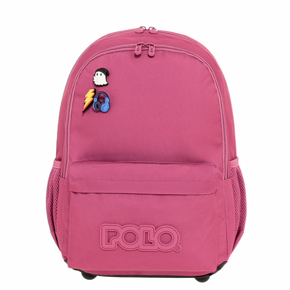 POLO ΣΑΚΙΔΙΟ PINS MAGENTA-ΜΑΤΖΕΝΤΑ 901059-4300