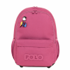 POLO ΣΑΚΙΔΙΟ PINS MAGENTA-ΜΑΤΖΕΝΤΑ 901059-4300