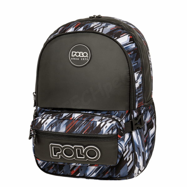 POLO ΣΑΚΙΔΙΟ ZIPPY BLUE LINES 901080-8444