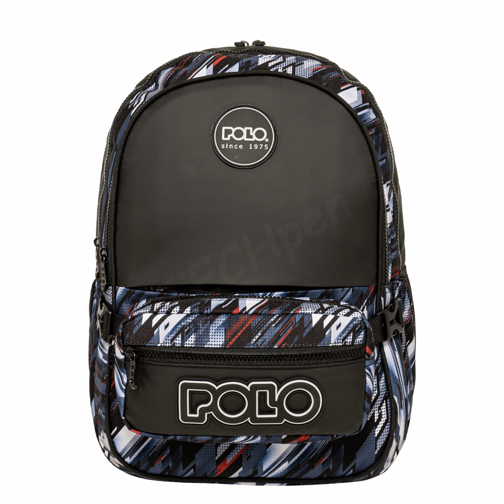 POLO ΣΑΚΙΔΙΟ ZIPPY BLUE LINES 901080-8444
