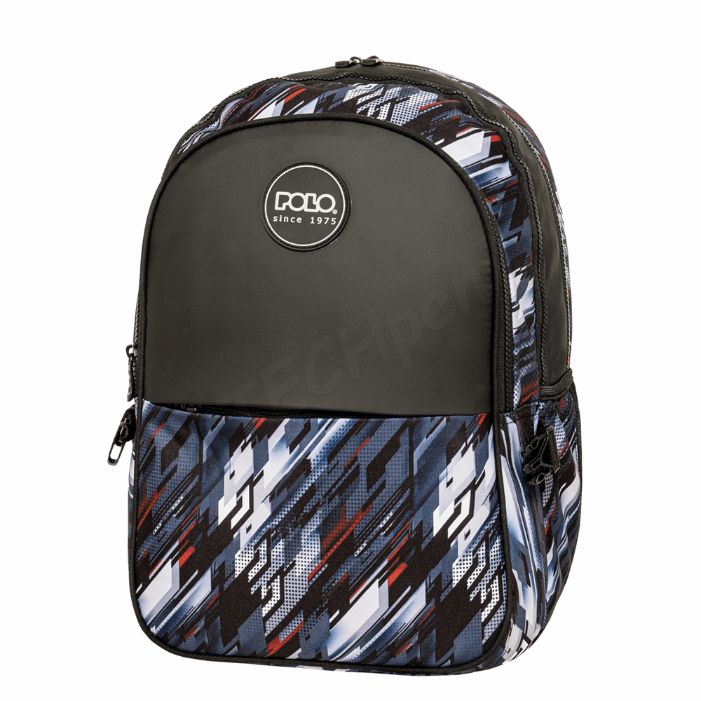 POLO ΣΑΚΙΔΙΟ ZIPPY BLUE LINES 901080-8444