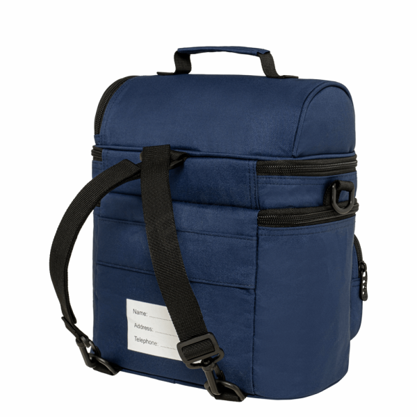 POLO ΤΣΑΝΤΑΚΙ DOUBLE COOLER NIGHT BLUE-ΜΠΛΕ ΝΥΧΤΑΣ 907096-5000