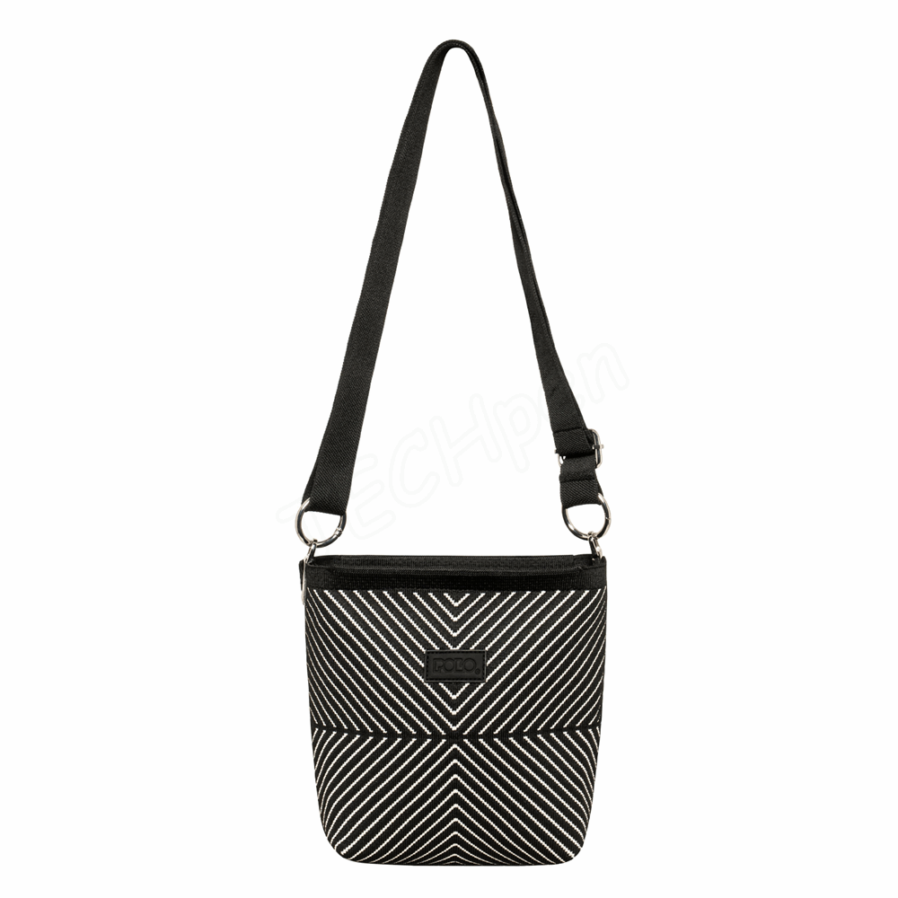 POLO ΤΣΑΝΤΑΚΙ SEYA BLACK/WHITE 907097-8485