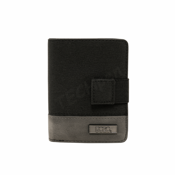 POLO WALLET CLASSIC VERTICAL BLACK 938003-2000
