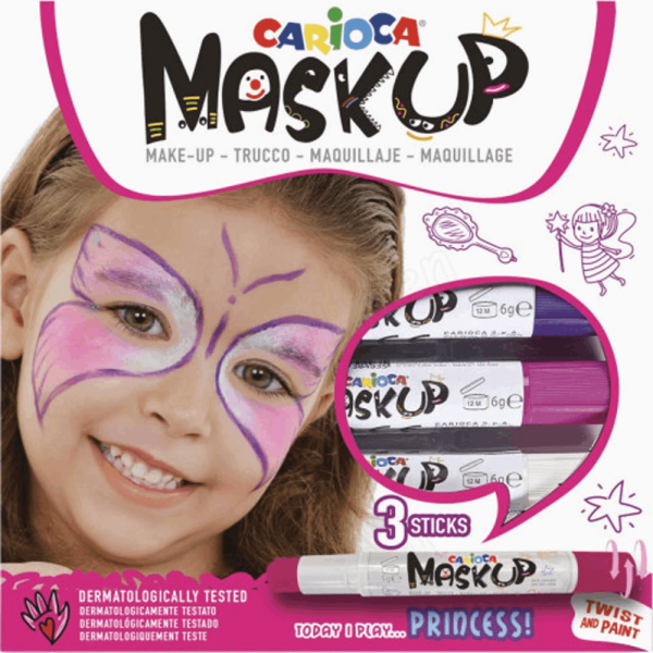 CARIOCA ΧΡΩΜΑΤΑ ΠΡΟΣΩΠΟΥ 3 PRINCESS 43049 133006049