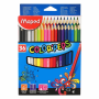 MAPED ΣΧΟΛΙΚΕΣ ΞΥΛΟΜΠΟΓΙΕΣ COLOR PEPS ΣΕΤ 36τμχ 832017