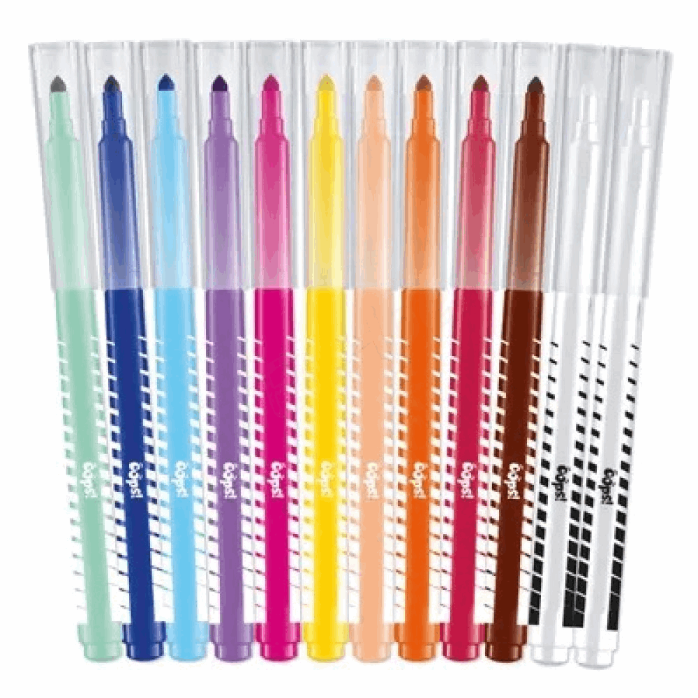 MAPED ΣΧΟΛΙΚΟΣ ΜΑΡΚΑΔΟΡΟΣ COLOR PEPS OOPS ΠΟΥ ΣΒΗΝΟΥΝ 3,6mm 10τμχ ΚΑΙ 2τμχ ERASERS 844200
