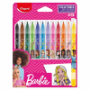 MAPED ΣΧΟΛΙΚΟΣ ΜΑΡΚΑΔΟΡΟΣ ΒΑRBIE WASHABLE 12τμχ 845418