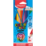 MAPED ΣΧΟΛΙΚΕΣ ΞΥΛΟΜΠΟΓΙΕΣ COLORPEPS STRONG 12τμχ 862712