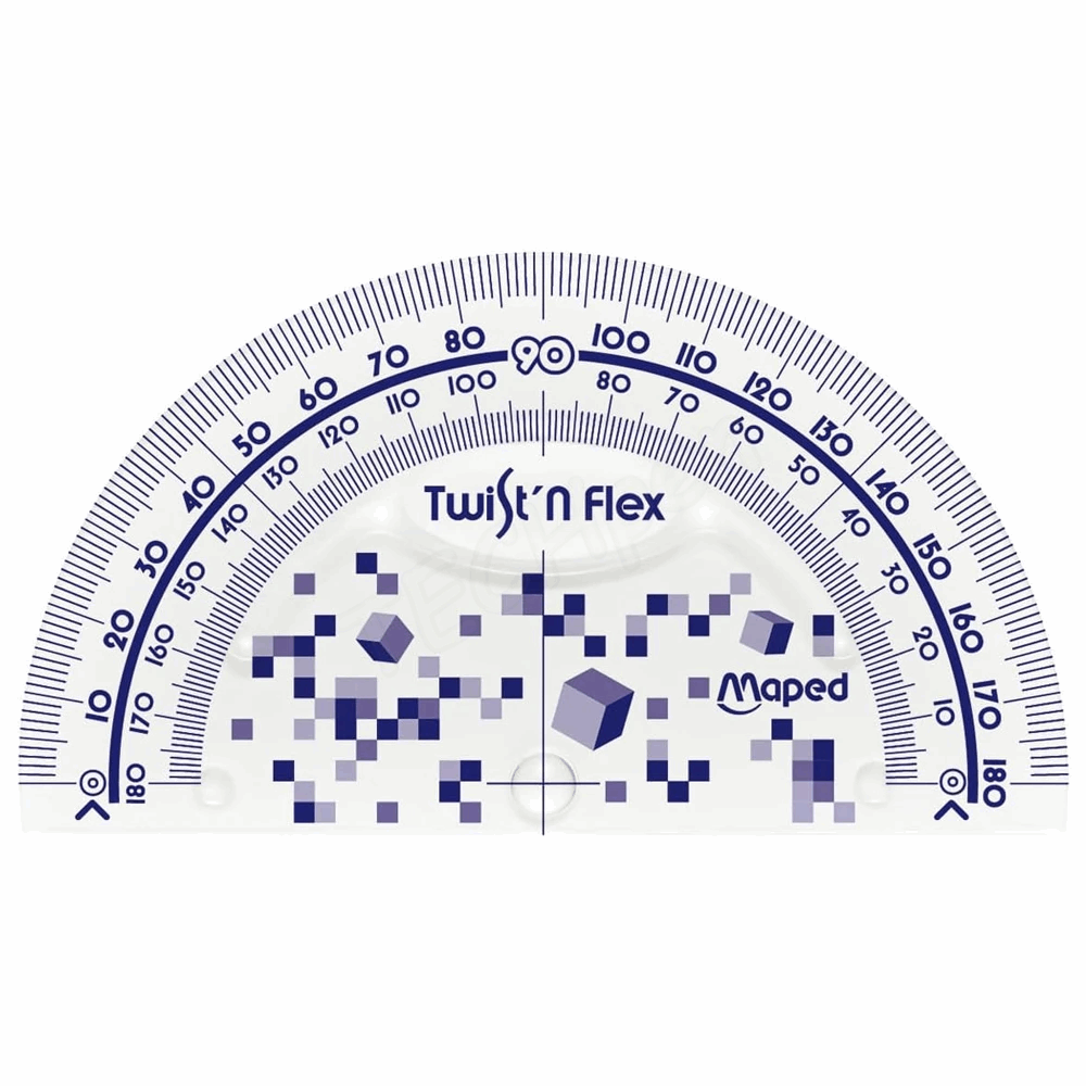 MAPED ΣΕΤ ΓΕΩΜΕΤΡΙΚΩΝ ΟΡΓΑΝΩΝ PIXEL TWIST NFLEX 15cm 3τμχ 981835
