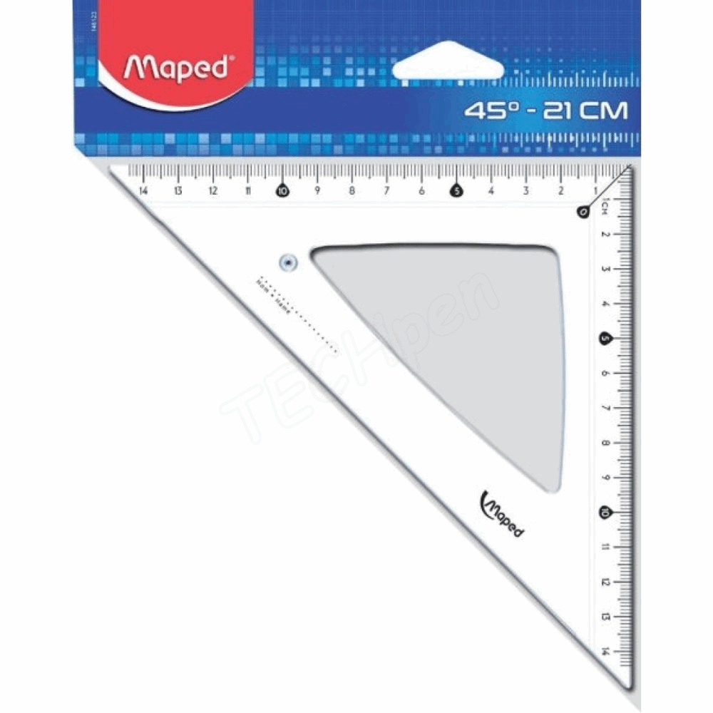 MAPED ΤΡΙΓΩΝΟ CRISTAL 146 21cm 45o 146123