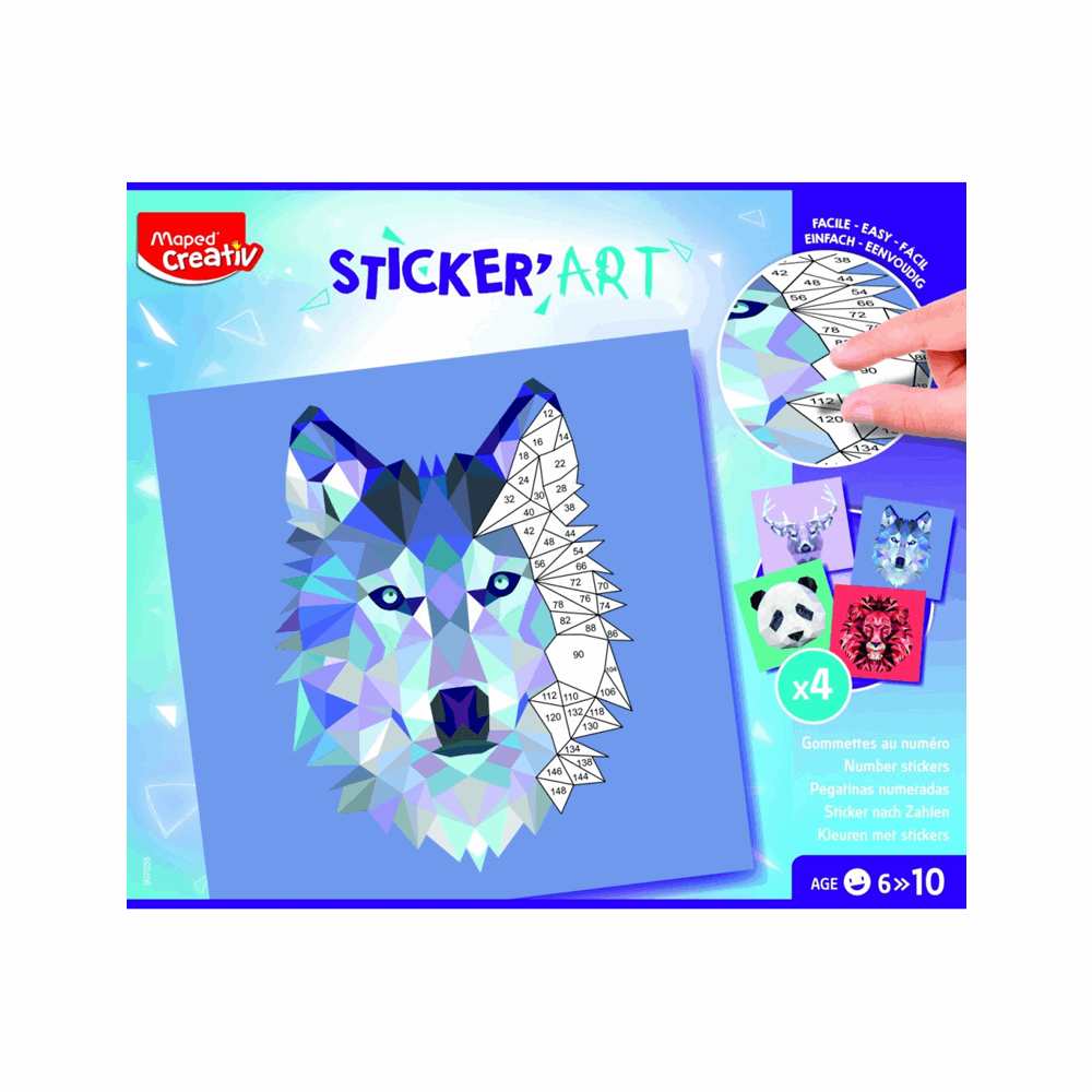 MAPED CREATIVE STICKER ART 907055