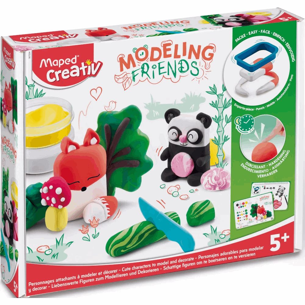 MAPED CREATIVE ΜΟΝΤΕΛΙΣΜΟΣ - ΧΑΡΙΤΩΜΕΝΑ ΖΩΑΚΙΑ 5+ 907204