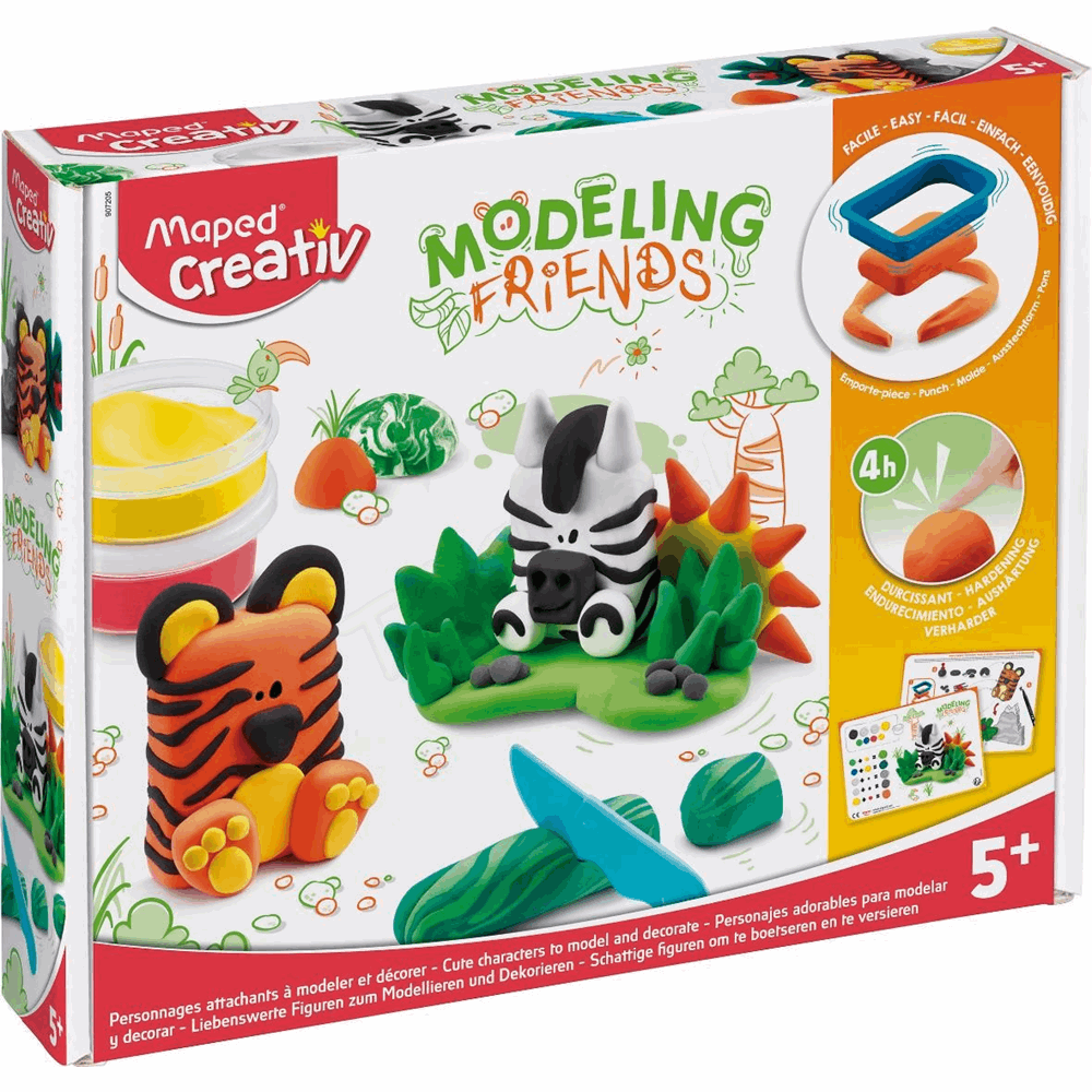 MAPED CREATIVE ΜΟΝΤΕΛΙΣΜΟΣ - ΑΓΡΙΑ ΖΩΑΚΙΑ 5+ 907205