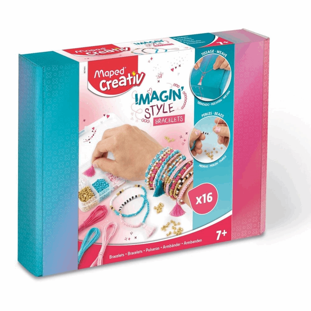 MAPED CREATIVE IMAGIN STYLE  - ΒΡΑΧΙΟΛΑΚΙΑ 6+  907401