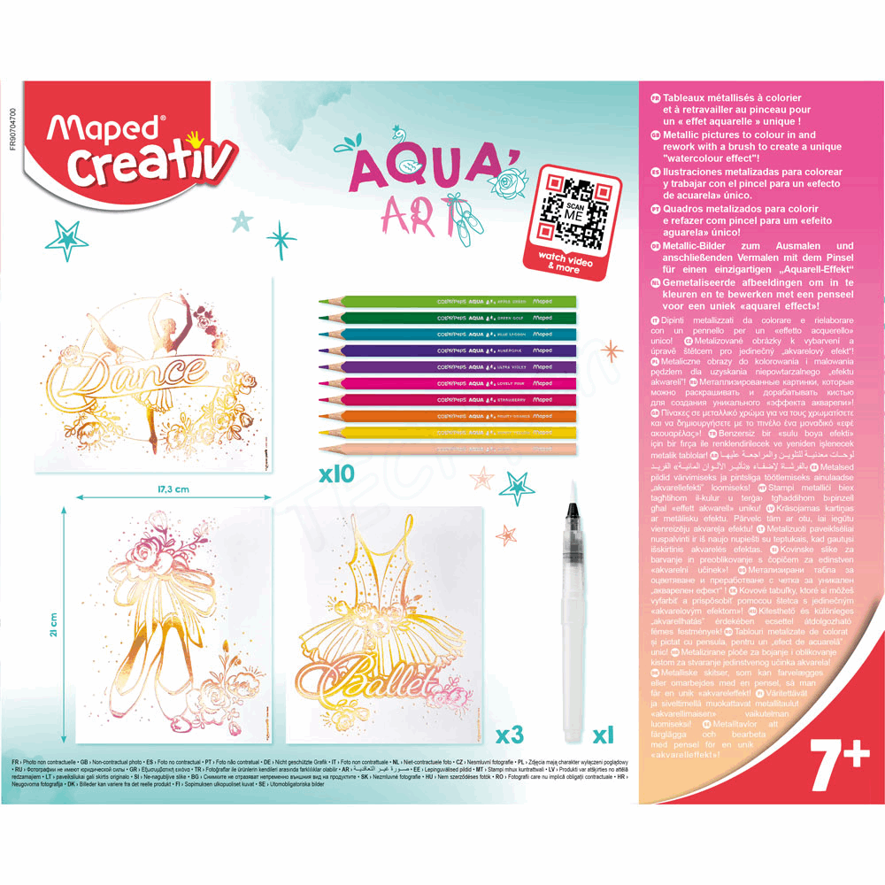 MAPED CREATIVE AQUA ART - ΧΟΡΟΣ 7+ 907047
