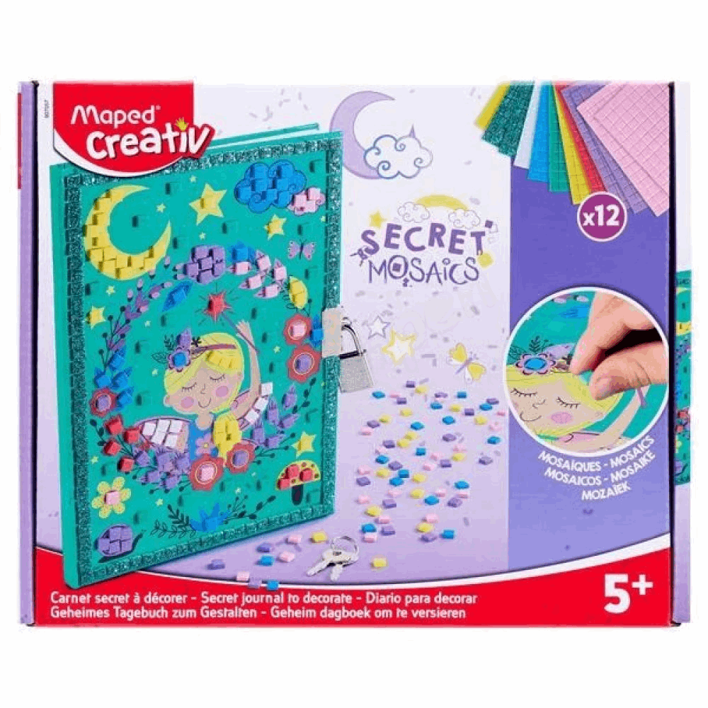MAPED CREATIVE SECRET MOSAICS - ΜΥΣΤΙΚΟ ΗΜΕΡΟΛΟΓΙΟ 907057