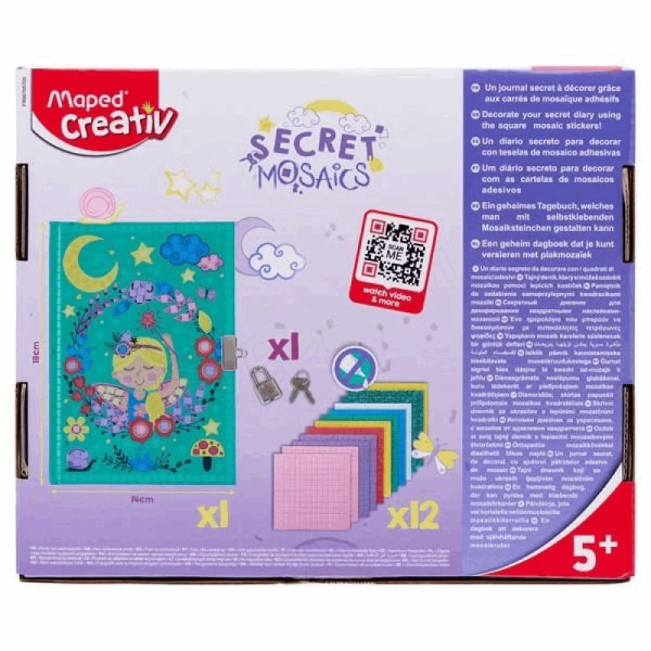 MAPED CREATIVE SECRET MOSAICS - ΜΥΣΤΙΚΟ ΗΜΕΡΟΛΟΓΙΟ 907057