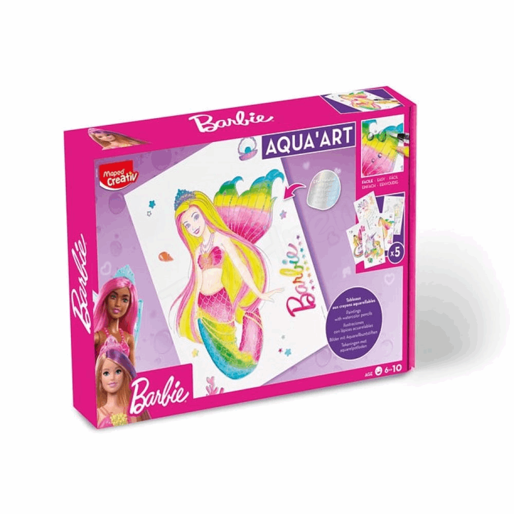 MAPED CREATIVE AQUA ART BARBIE 907063