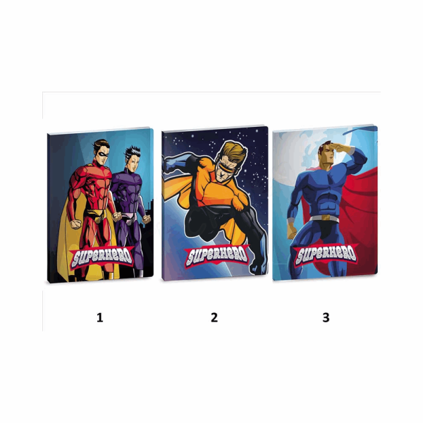 SALKO ΣΟΥΠΛ PP Α4 ΜΕ 20 ΖΕΛΑΤΙΝΕΣ SUPERHEROES 8562