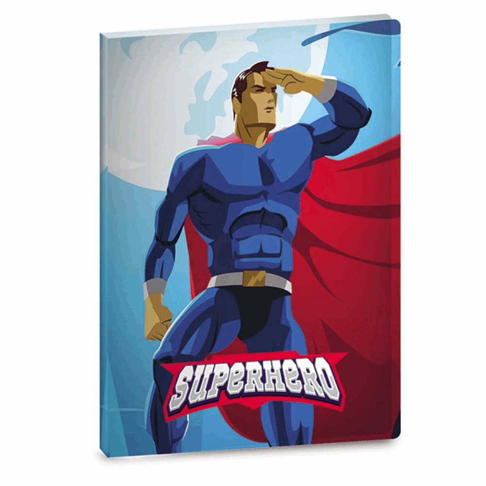 SALKO ΣΟΥΠΛ PP Α4 ΜΕ 30 ΖΕΛΑΤΙΝΕΣ SUPERHEROES 8563