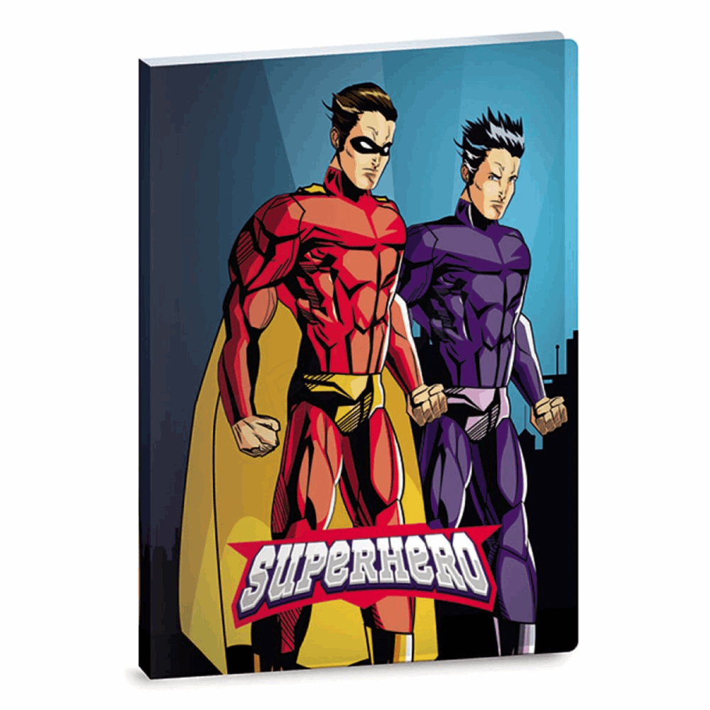 SALKO ΣΟΥΠΛ PP Α4 ΜΕ 30 ΖΕΛΑΤΙΝΕΣ SUPERHEROES 8563