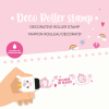 LEGAMI ROS0003 DECO ROLLER STAMP - DECORATIVE ROLLER STAMP - UNICORN - FUCHSIA INK