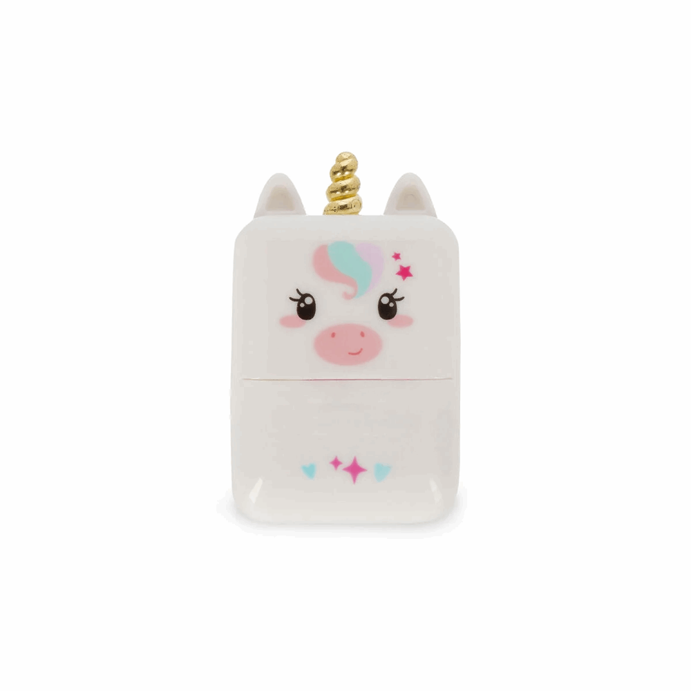 LEGAMI ROS0003 DECO ROLLER STAMP - DECORATIVE ROLLER STAMP - UNICORN - FUCHSIA INK