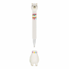 LEGAMI STG0001 STAND-INK OVATION - BALLPOINT PEN WITH BASE - LLAMA - 1 MM - SKY BLUE INK