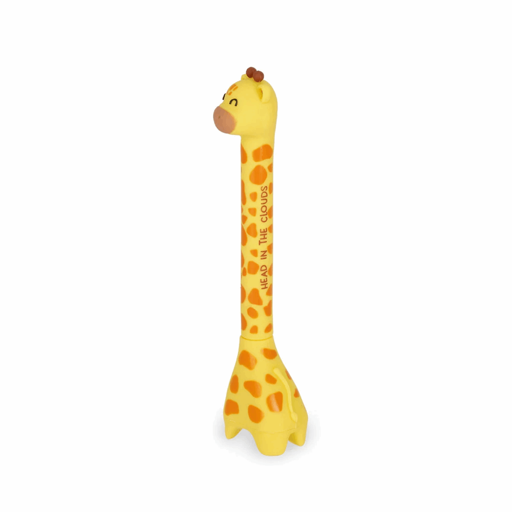 LEGAMI STG0003 STAND-INK OVATION - BALLPOINT PEN WITH BASE - GIRAFFE - 1 MM - BLUE INK