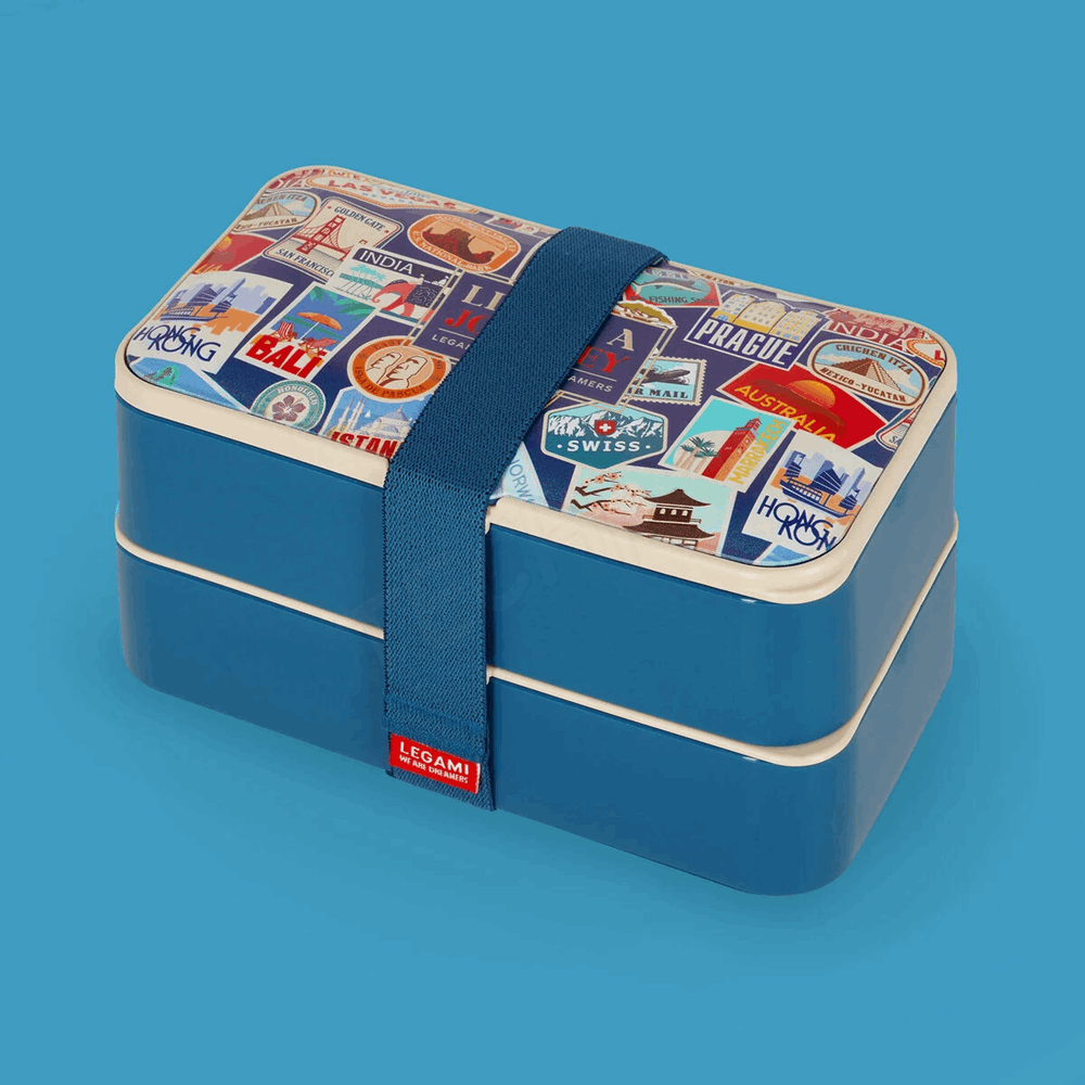 LEGAMI LBD0005 LUNCH BOX - TRAVEL - STICKERS - 1200 ML