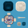 LEGAMI LBS0005 LUNCH BOX - TRAVEL - STICKERS - 1700 ML