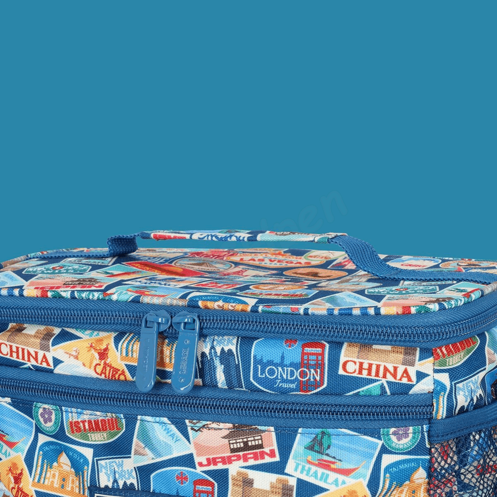 LEGAMI SLBAG0005 LUNCH BAG - TRAVEL - STICKERS - 7,7 L