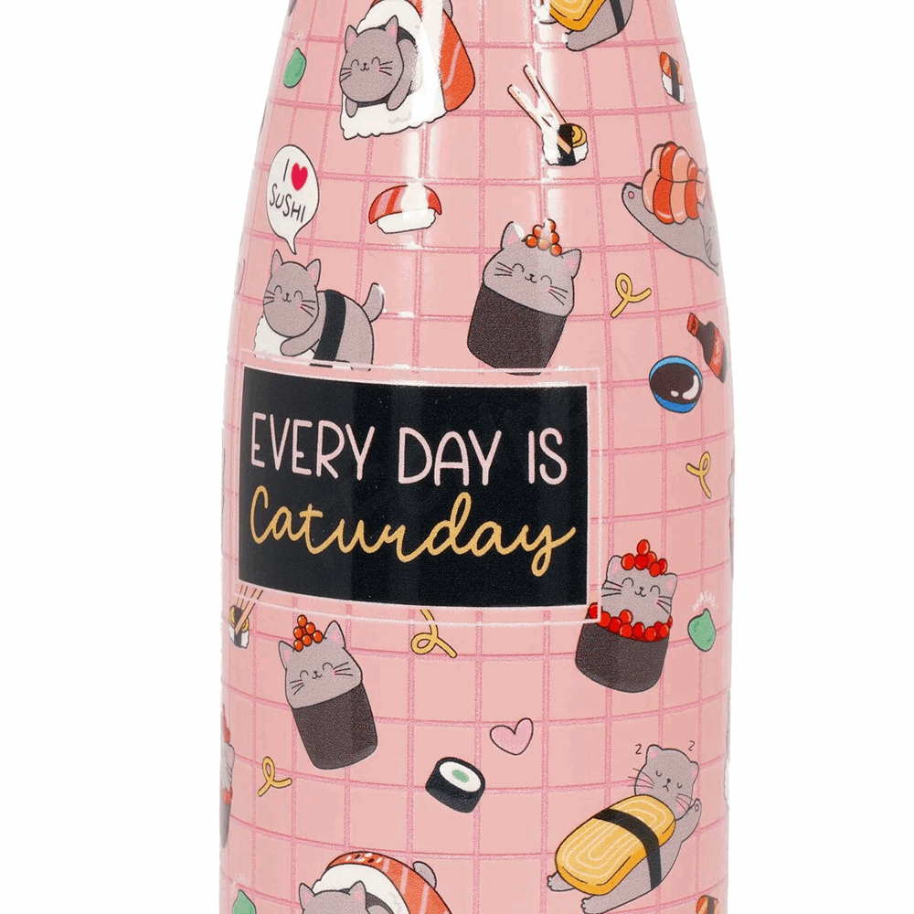 LEGAMI SSB0025 HOT & COLD - VACUUM BOTTLE - SUSHI CAT - 500 ML