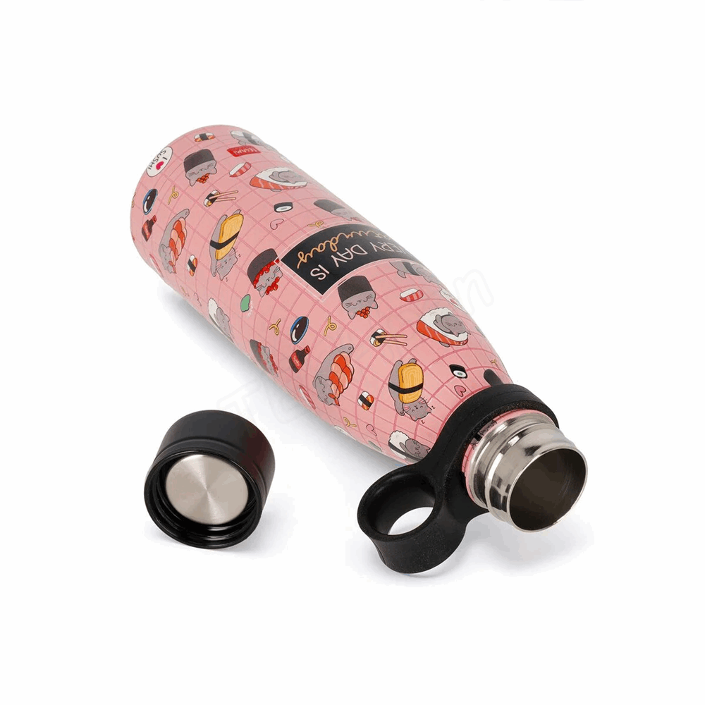 LEGAMI SSB0025 HOT & COLD - VACUUM BOTTLE - SUSHI CAT - 500 ML