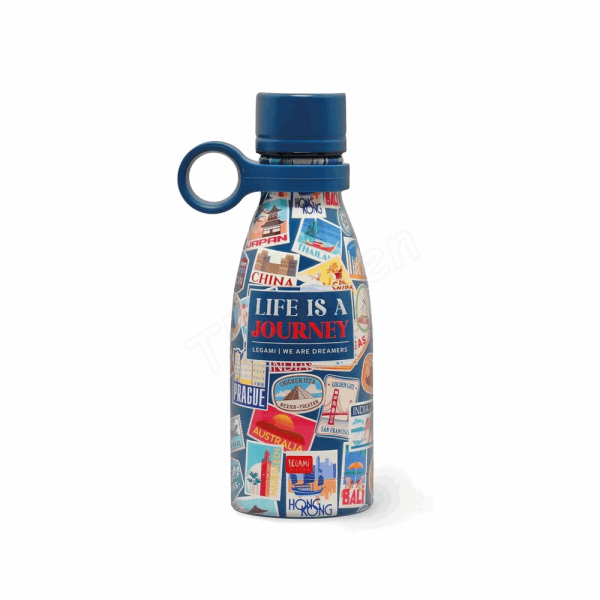 LEGAMI SSBM0006 HOT & COLD - VACUUM BOTTLE - TRAVEL - STICKERS - 300 ML