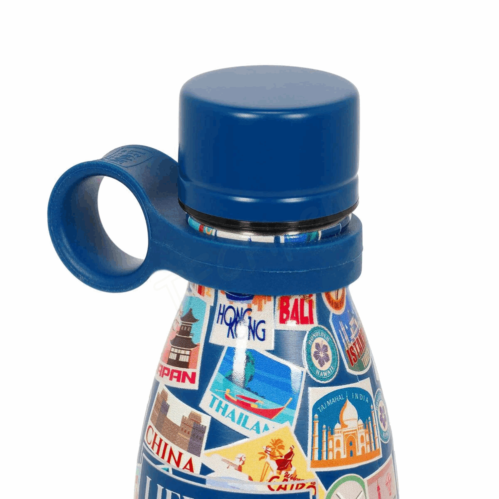 LEGAMI SSBM0006 HOT & COLD - VACUUM BOTTLE - TRAVEL - STICKERS - 300 ML