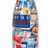 LEGAMI SSBM0006 HOT & COLD - VACUUM BOTTLE - TRAVEL - STICKERS - 300 ML