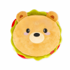 LEGAMI SUS0017 SUPER SOFT! - PILLOW - TEDDY BEAR - HAMBURGER