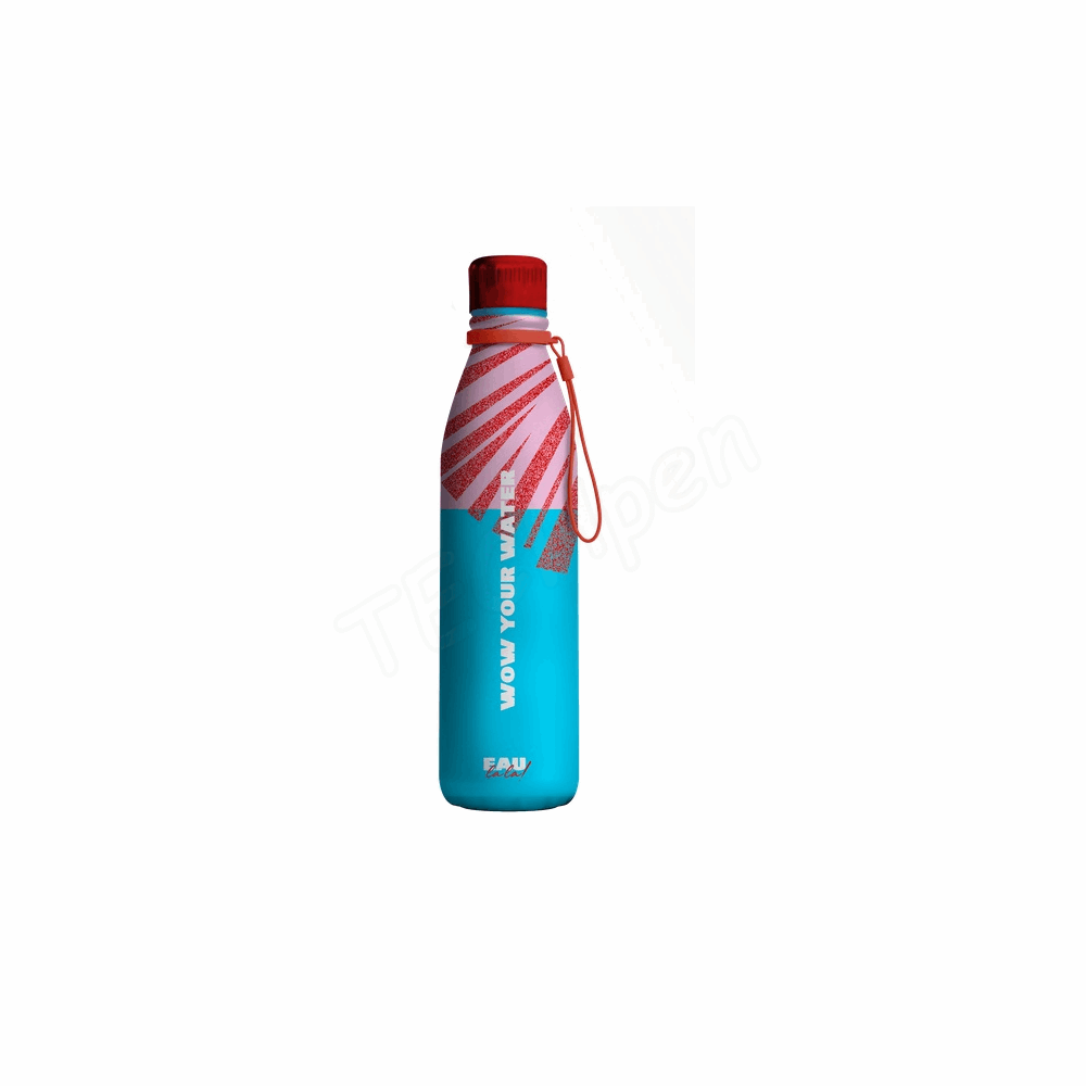 AQUAMEDICA EAU LALA SABT50001 INSULATED BOTTLE 500ML RED